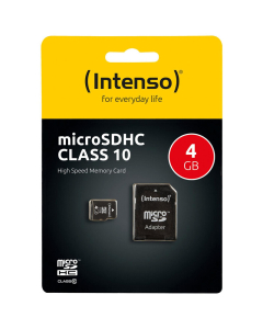 INTENSO memorijska kartica CLASS 10 microSDHC 4GB