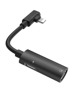 HOCO adapter za slušalice 2u1 iPhone light na 2xlight